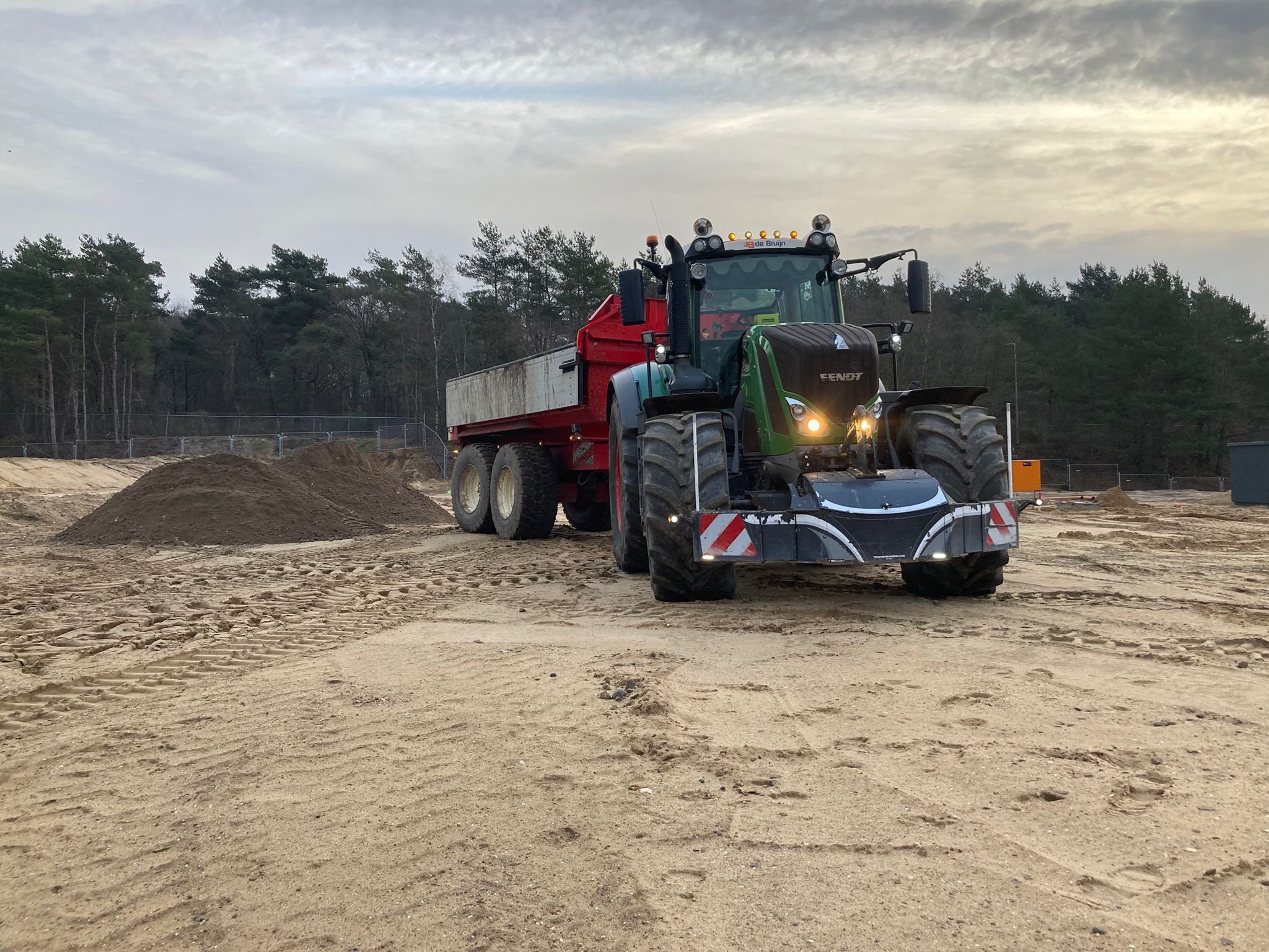Grondwerk voor nieuwbouwproject Veld O in Ede